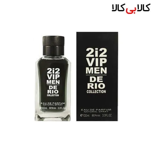 ادو پرفیوم ریو کالکشن 2i2 وی آی پی Rio Collection 2i2 Vip men مردانه حجم 100 میلی لیتر