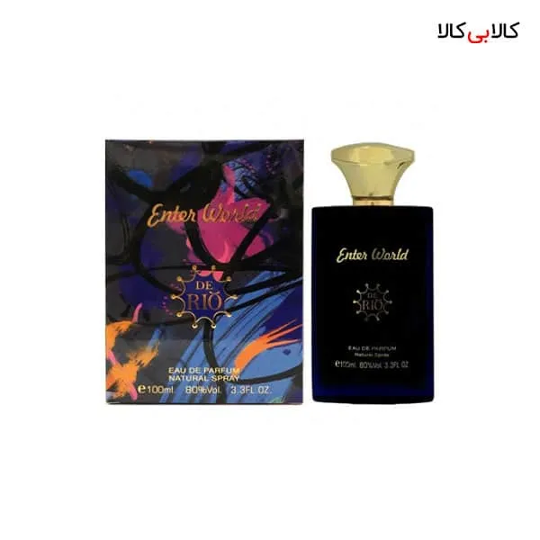 ادو پرفیوم ریو کالکشن اینتر ورلد Rio Collection Enter World مردانه حجم 100 میلی لیتر