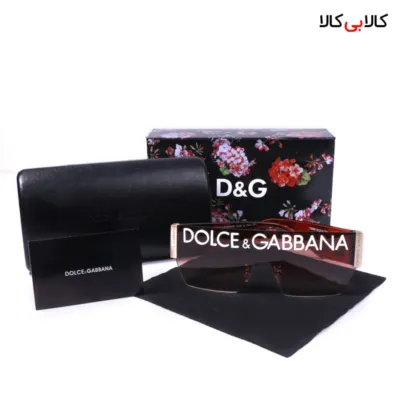 عینک آفتابی Dolce And Gabbana مدل فشن FN89645 زرشکی