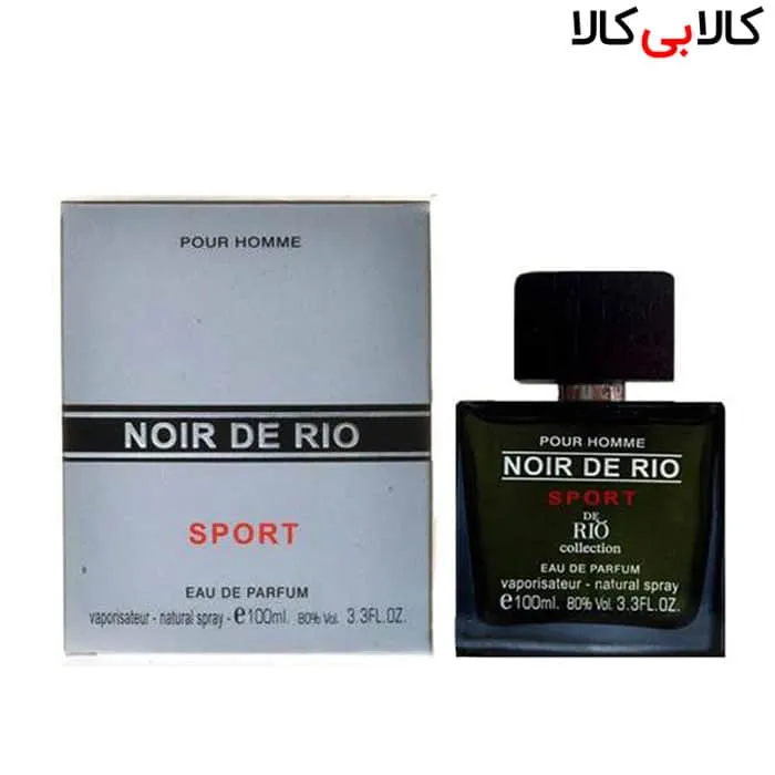 ادوپرفیوم ریو کالکشن نویر دِ ریو اسپورت Rio Collection Noir De Rio Sport مردانه حجم 100 میلی لیتر