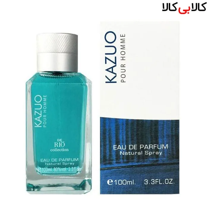 ادوپرفیوم ریو کالکشن کازو پور هوم Rio Collection Kazuo Pour Homme مردانه حجم 100 میلی لیتر