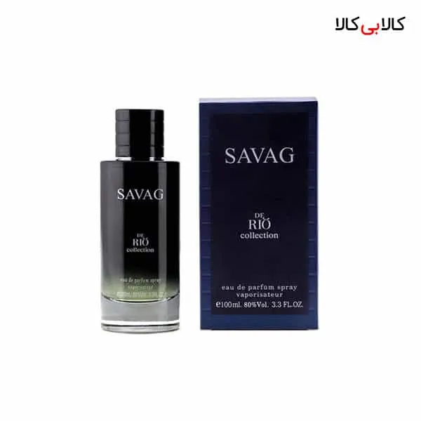 ادوپرفیوم ریو کالکشن ساواج Rio Collection Savag مردانه حجم 100 میلی لیتر