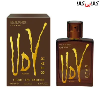 ادوتویلت یو دی وی استار Ulric de Varens UdV Star مردانه حجم 100 میلی لیتر