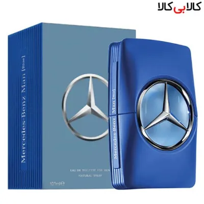 ادوتویلت مرسدس بنز من بلو Mercedes Benz Man Blue مردانه حجم 100 میلی لیتر