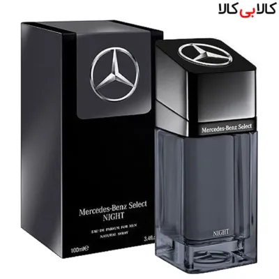 ادوتویلت مرسدس بنز سلکت نایت Mercedes Benz Select Night مردانه حجم 100 میلی لیتر