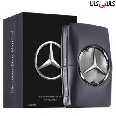 ادوتویلت مرسدس بنز من گری Mercedes Benz Man Grey مردانه حجم 100 میلی لیتر