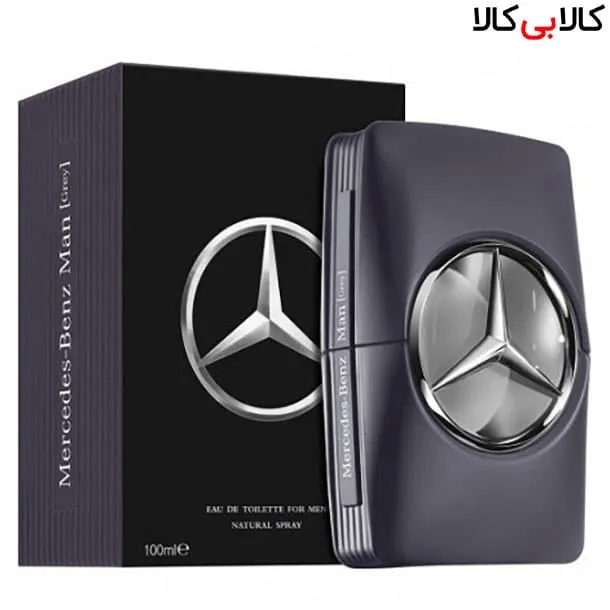 ادوتویلت مرسدس بنز من گری Mercedes Benz Man Grey مردانه حجم 100 میلی لیتر