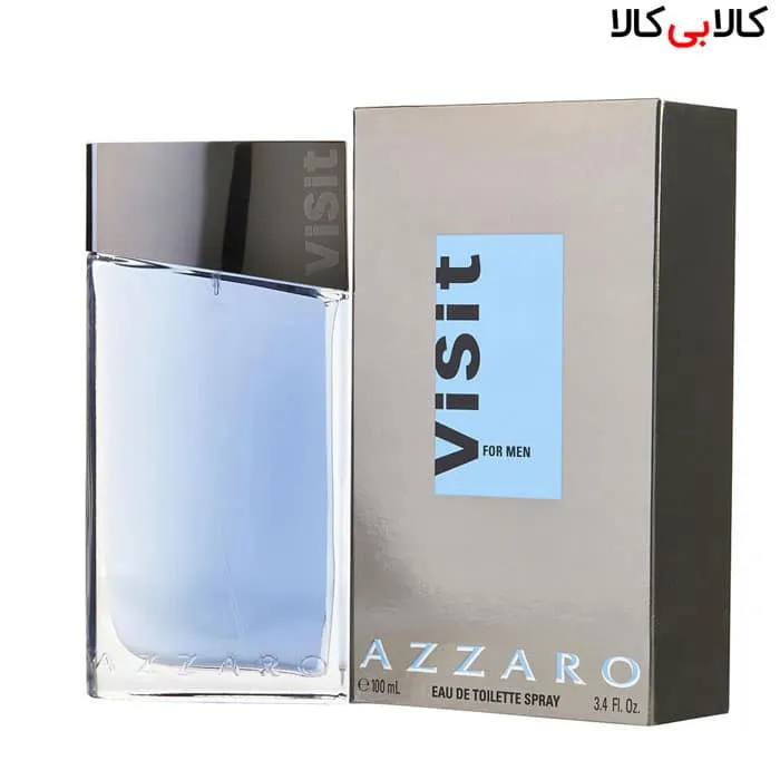 ادوتویلت آزارو ویزیت Azzaro Visit مردانه حجم 100 میلی لیتر