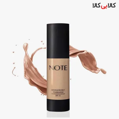 کرم پودر محافظت کننده نوت Detox And Protect Foundation