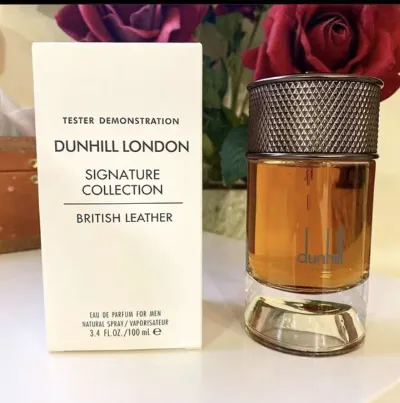 تستر ادوپرفیوم دانهیل Signature Collection British Leather مردانه حجم 100 میلی لیتر
