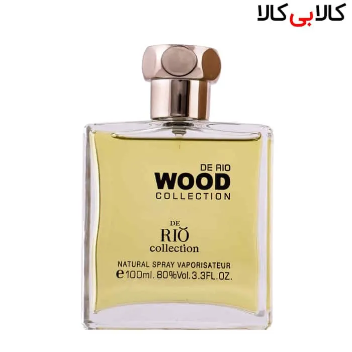 ادوپرفیوم ریو کالکشن وود قهوه‌ای RIO collection Wood Brown مردانه حجم 100 میلی لیتر