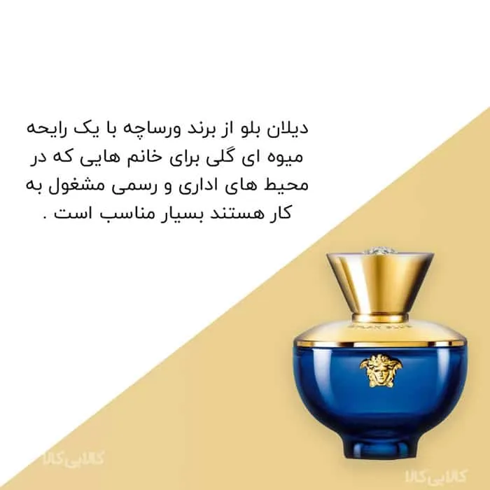 تستر ادو پرفیوم ورساچه پور فم دیلان بلو Pour Femme Dylan Blue زنانه حجم 100 میلی لیتر