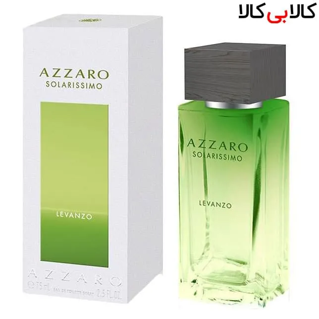 ادوتویلت آزارو سولاریسیمو لوانزو Azzaro Solarissimo Levanzo مردانه حجم 75 میلی لیتر