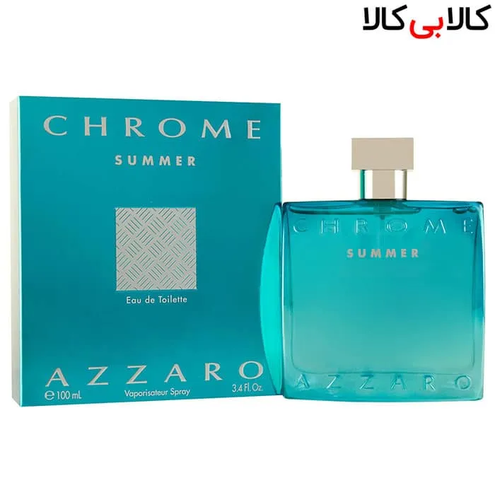 ادوتویلت آزارو کروم سامر Azzaro Chrome Summer مردانه حجم 100 میلی لیتر
