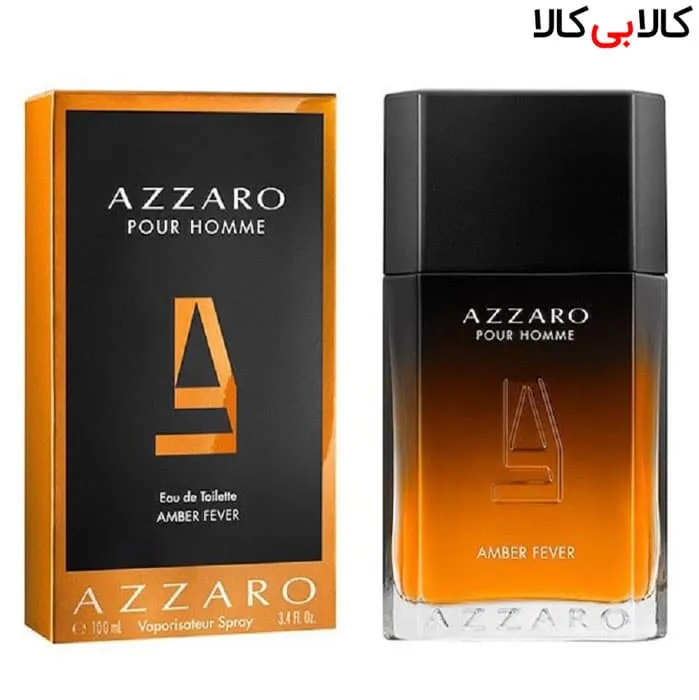 ادوتویلت آزارو پورهوم امبر فور Azzaro Pour Homme Amber Fever مردانه حجم 100 میلی لیتر