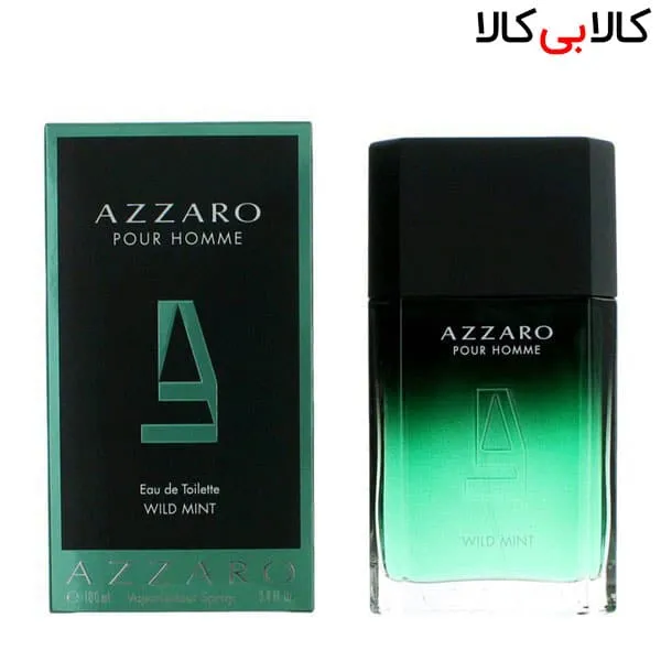 ادوتویلت آزارو پورهوم ویلد مینت Azzaro Pour Homme wild mint مردانه حجم 100 میلی لیتر