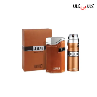 ادکلن امپر لجند مردانه حجم 100 میلی لیتر + اسپری 200میل