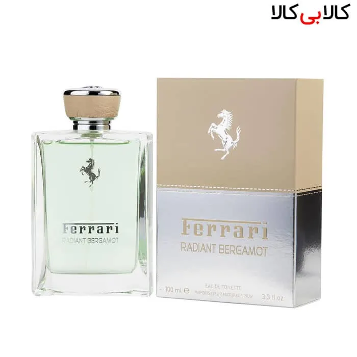 ادوپرفیوم فراری رادیانت برگاموت Ferrari Radiant Bergamot زنانه و مردانه حجم 100 میلی لیتر