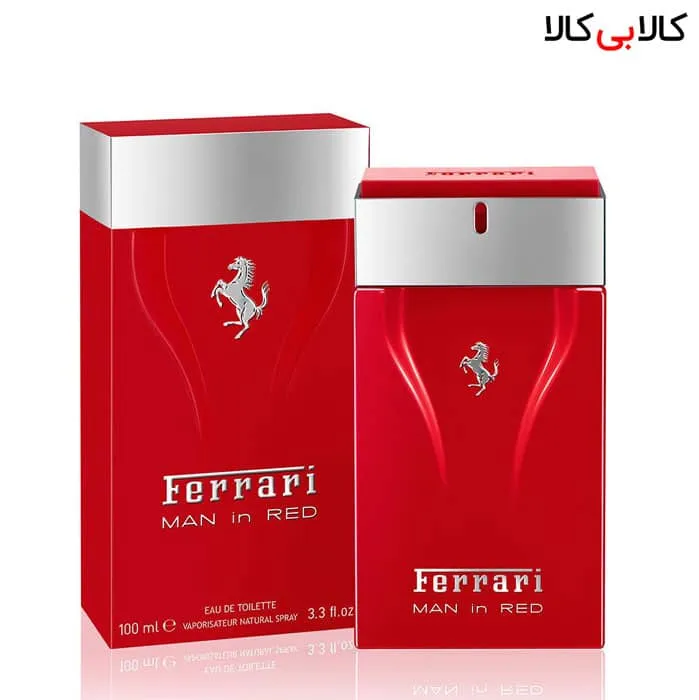 ادوتویلت فراری من این رد Ferrari Man in Red مردانه حجم 100 میلی لیتر