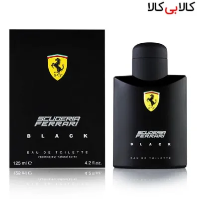 ادوتویلت فراری مشکی-اسکودریا بلک Ferrari Scuderia Black مردانه حجم 125 میلی لیتر