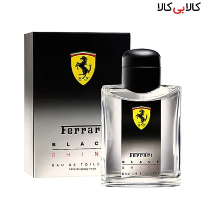 ادوتویلت فراری بلک شاین Ferrari Black Shine مردانه حجم 125 میلی لیتر