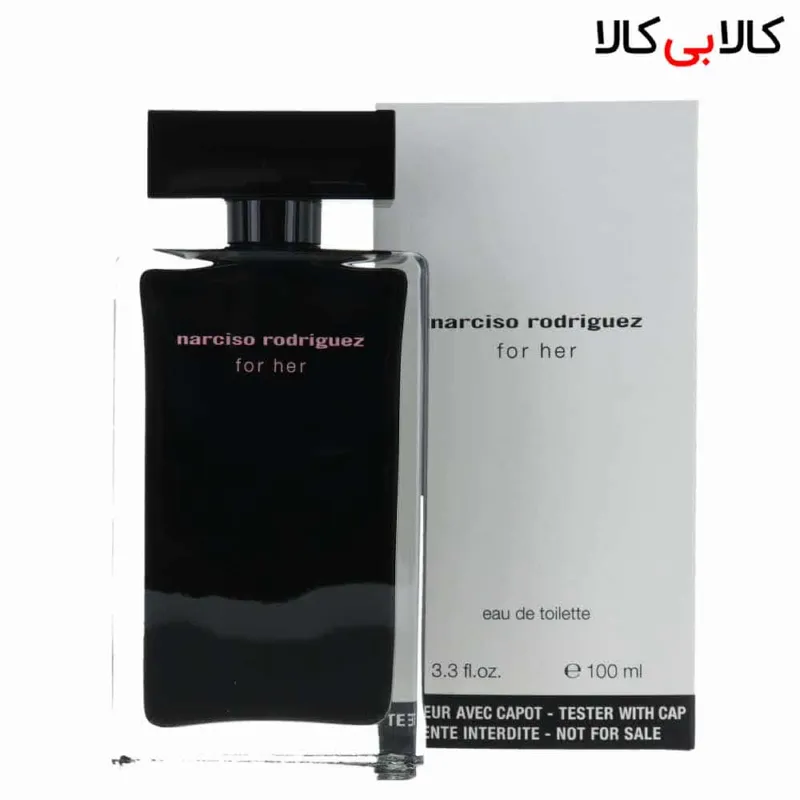 تستر ادوتویلت نارسیس رودریگز فور هر narciso rodrigues for her مشکی زنانه حجم 100 میلی لیتر
