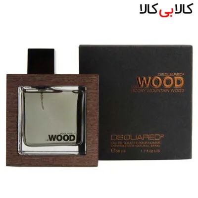 ادوتویلت هی وود راکی مانتین وود مشکی He Wood Rocky Mountain Wood مردانه حجم 100 میلی لیتر