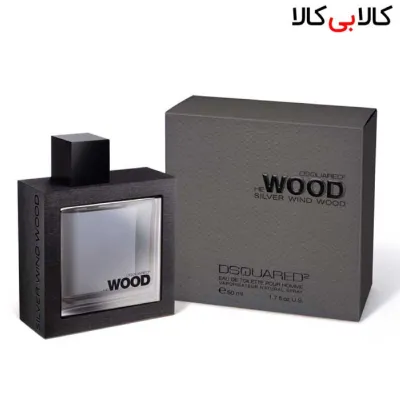 ادوتویلت هی وود سیلور وایند وود He Wood Silver Wind Wood مردانه حجم 100 میلی لیتر