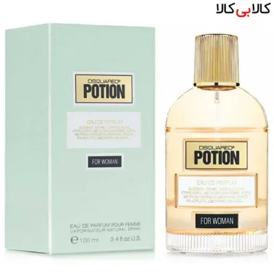 ادوپرفیوم دیسکوارد پوشن DSQUARED POTION زنانه حجم 100 میلی لیتر