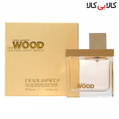ادوپرفیوم شی وود گلدن لایت وود She Wood Golden Light Wood زنانه حجم 50 میلی لیتر