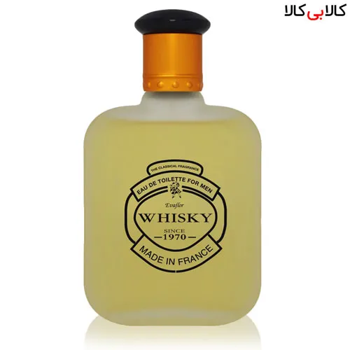 ادوتویلت اوافلور ویسکی 1970 _ Evaflor Whisky 1970 مردانه 100 میلی لیتر