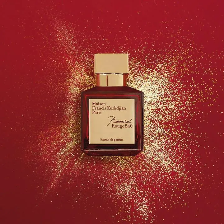 تستر پرفیوم میسون فرانسیس کورکجان Baccarat Rouge 540 Extrait de Parfum مردانه زنانه حجم 70 میلی لیتر