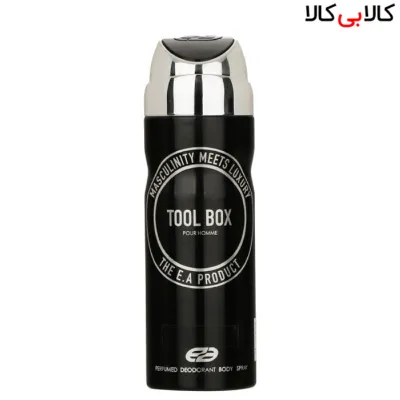 اسپری خوشبو کننده‌ی بدن امپر تولباکس Emper Toolbox مردانه حجم 200 میل