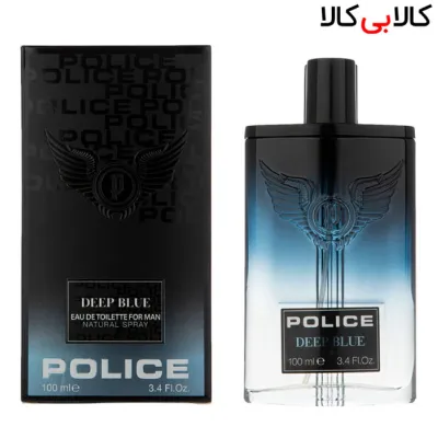 ادوتویلت پلیس دیپ بلو Police Deep Blue مردانه حجم 100 میلی لیتر