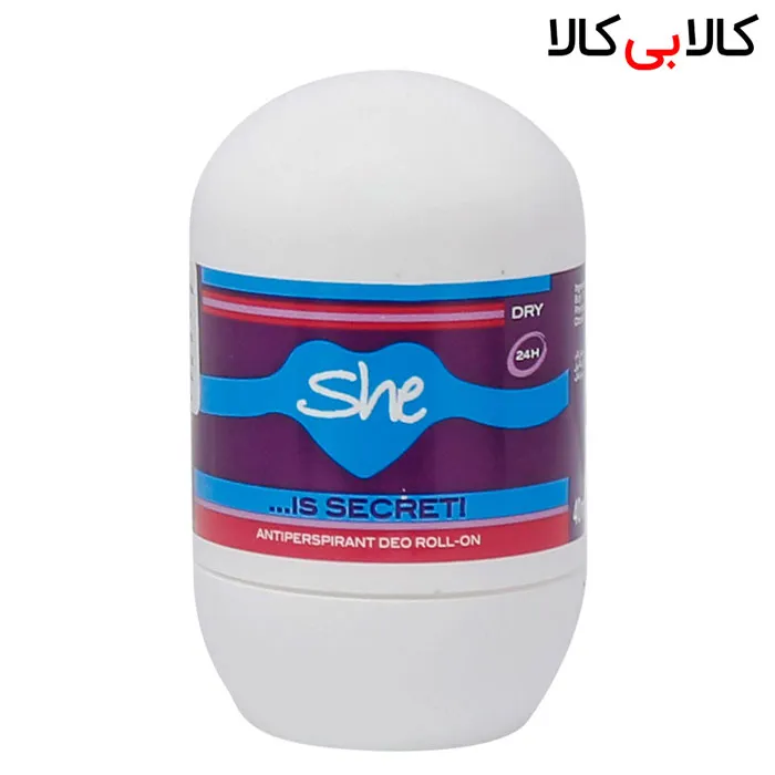 رول ضد تعریق سکرت شی She Secret زنانه حجم 40 میل