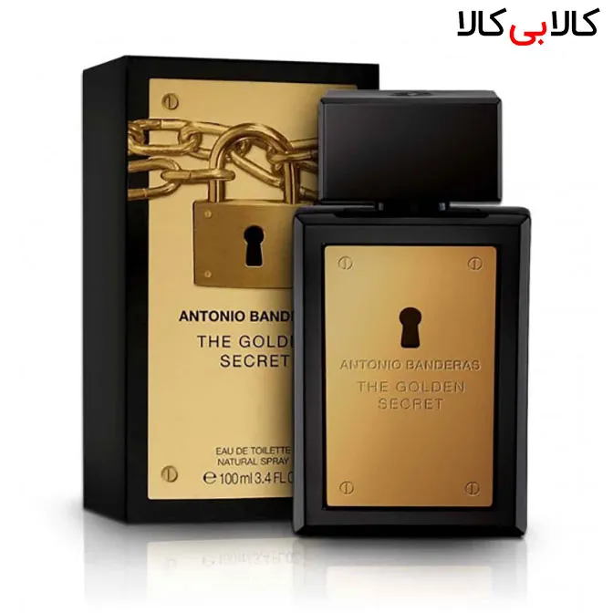 ادوتویلت آنتونیو باندراس گلدن سکرت Antonio Banderas golden secret مردانه حجم 100 میلی لیتر