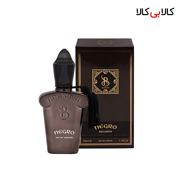 عطر جیبی برندینی نگرو زنانه مردانه حجم 33 میلی لیتر