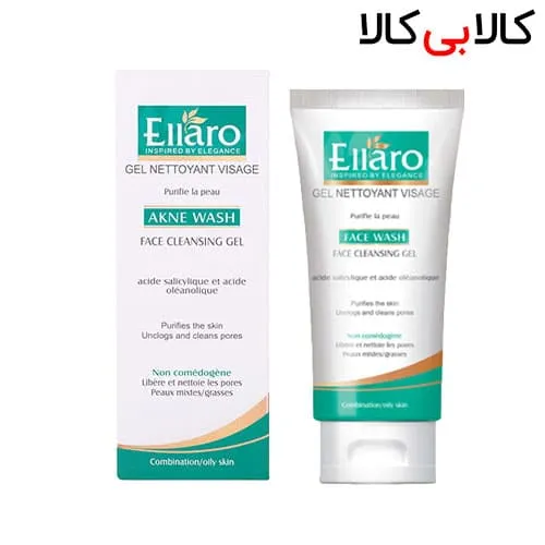 ژل شستشوی صورت آکنه واش الارو حجم 150 میلیلیتر