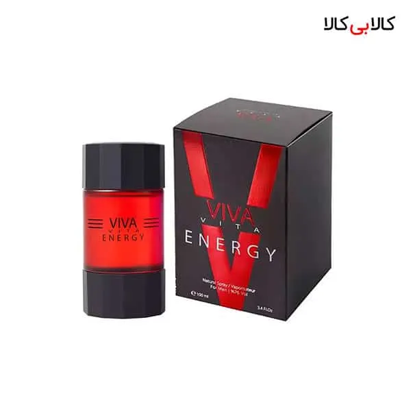ادوپرفیوم ویوا ویتا انرژی Viva Vita Energy مردانه حجم 100 میلی لیتر