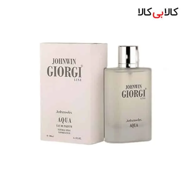 ادوپرفیوم جانوین جیورجی لاین آکوا Johnwin Giorgi Line Aqua مردانه 100 میلی لیتر