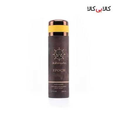 اسپری بدن دئودورانت جانوین مدل ایپوچ Johnwin Epoch مردانه حجم 200 میل