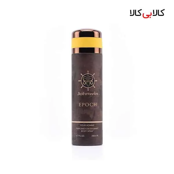 اسپری بدن دئودورانت جانوین مدل ایپوچ Johnwin Epoch مردانه حجم 200 میل