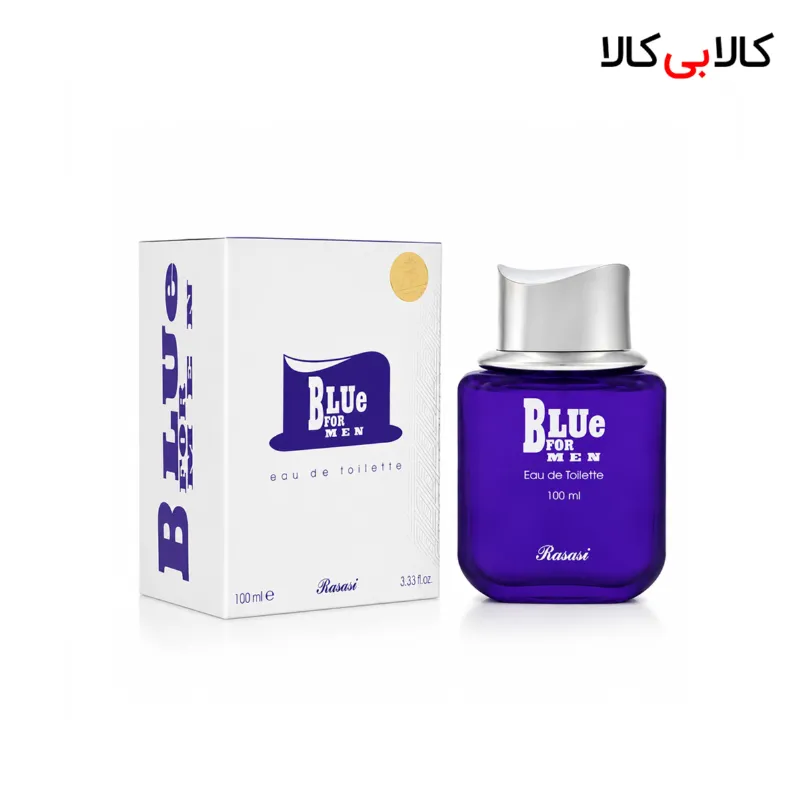 ادکلن رصاصی بلو فور من مردانه حجم 100 میلی لیتر