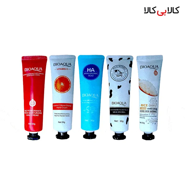 پک 5 عددی کرم مرطوب کننده بایو آکوا مدل mixed
