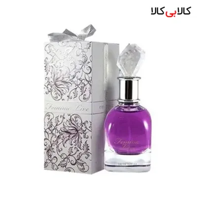 ادوپرفیوم فراگرنس ورد فمینا لایو Fragrance World Femina Live زنانه حجم 100 میلی لیتر