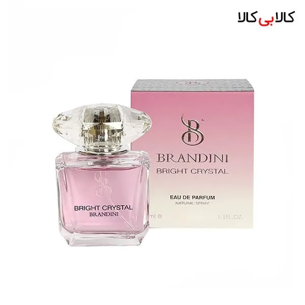 عطر جیبی برندینی برایت کریستال Brandini Bright Crystal زنانه 33 میلی لیتر