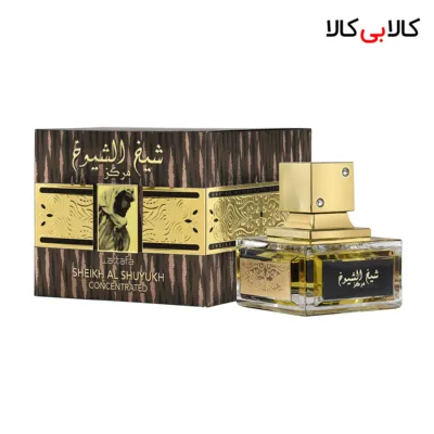 ادکلن لطافه شیخ الشیوخ مرکز مردانه حجم 100 میلی لیتر