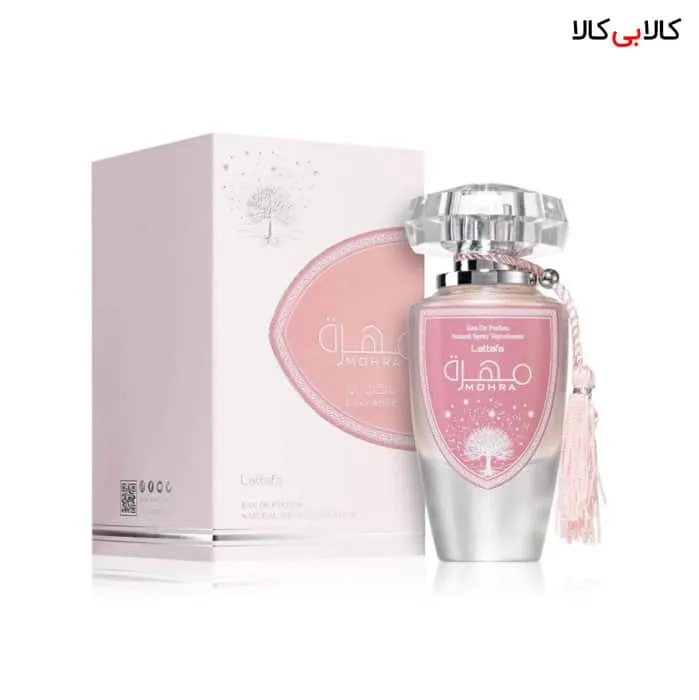 ادوپرفیوم لطافه مهره سیلکی رز Lattafa Mohra Silky Rose مردانه و زنانه حجم 100 میلی لیتر