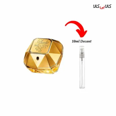 دکانت پاکو رابان لیدی میلیون Paco Rabanne Lady Million زنانه حجم 10 میلی لیتر