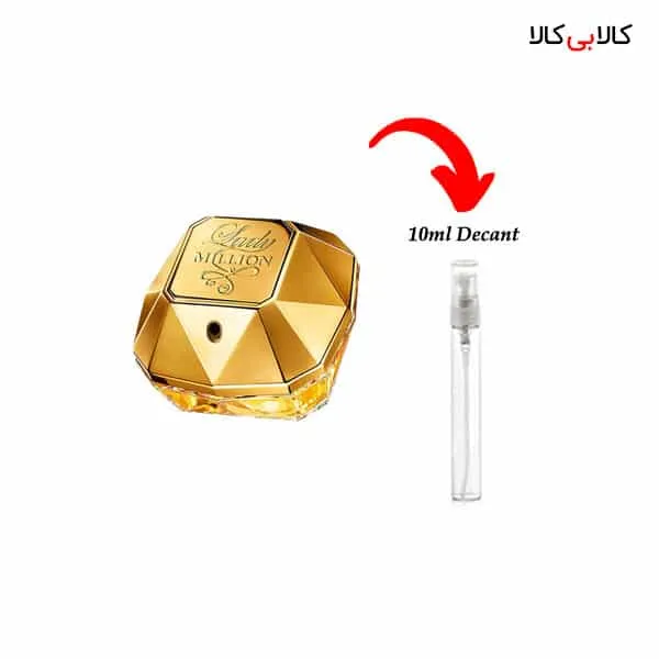 دکانت پاکو رابان لیدی میلیون Paco Rabanne Lady Million زنانه حجم 10 میلی لیتر